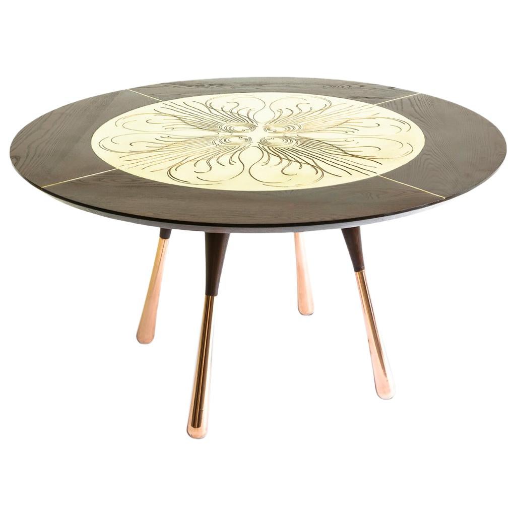 https://a.1stdibscdn.com/little-miss-fat-engraved-brass-copper-and-oak-round-peacock-dining-table-for-sale/1121189/f_122873311539414860054/12287331_master.jpg