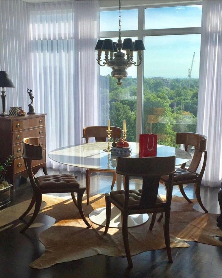 https://a.1stdibscdn.com/black-woven-leather-seat-walnut-saber-legs-klismos-chairs-customizable-set-of-8-for-sale-picture-18/22569652/f_262554121637740665672/18_master.jpg?width=768