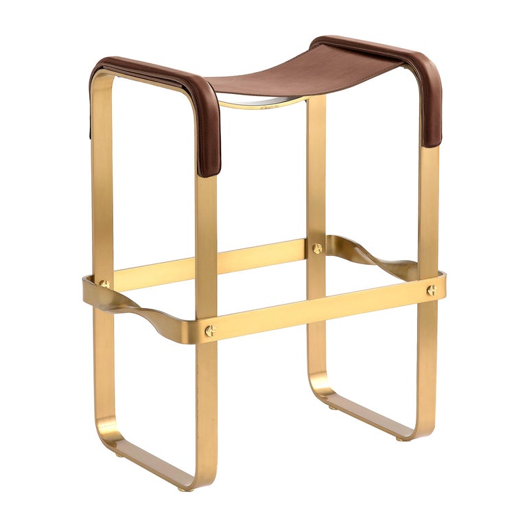 https://a.1stdibscdn.com/kitchen-counter-stool-aged-brass-steel-dark-brown-leather-contemporary-design-for-sale/1121189/f_232864921617912686401/23286492_master.jpg?width=768