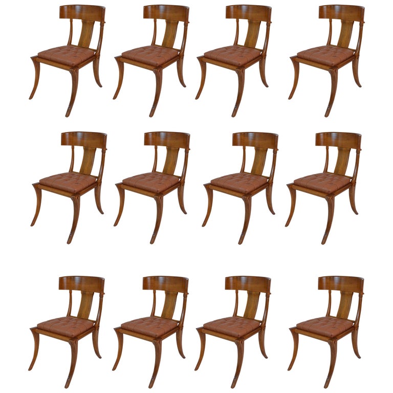 https://a.1stdibscdn.com/klismos-walnut-wood-leather-seats-saber-legs-dining-chairs-customizable-for-sale/1121189/f_235559421619726037474/23555942_master.jpg?width=768