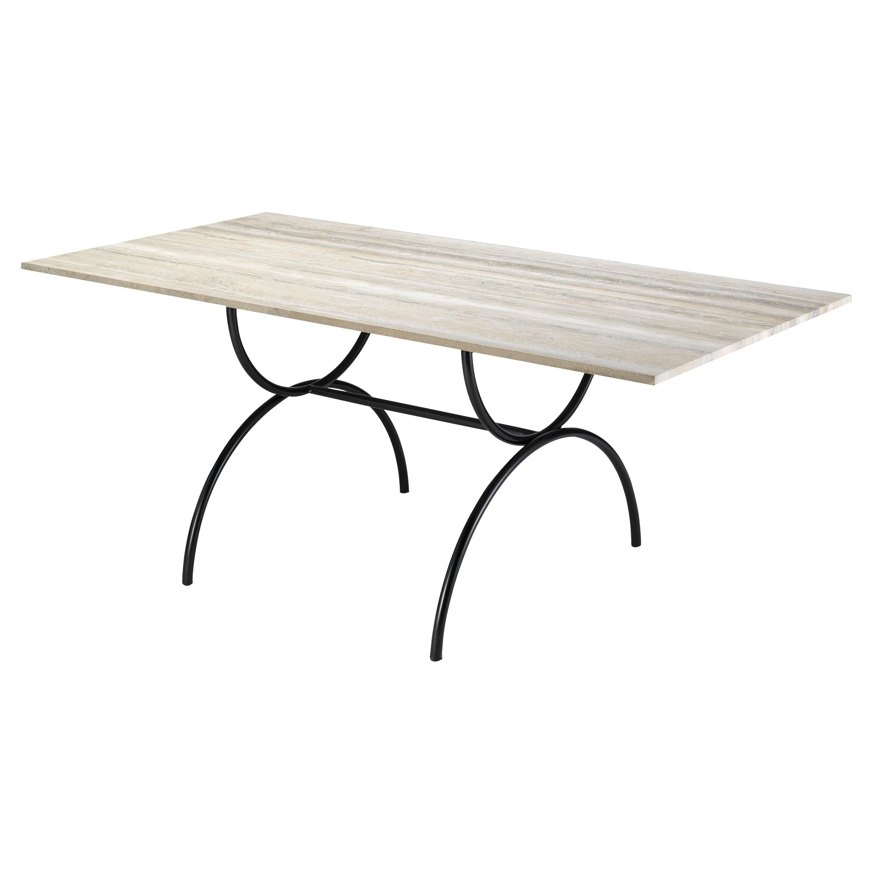 https://a.1stdibscdn.com/pompeii-outdoor-dining-table-stainless-steel-base-honed-silver-travertine-top-for-sale/1121189/f_238481221621683797652/23848122_master.jpg