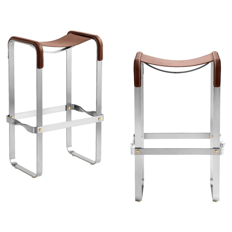 https://a.1stdibscdn.com/pair-classic-contemporary-bar-stool-silver-aged-metal-dark-brown-leather-for-sale/1121189/f_251226221630502570520/25122622_datamatics.jpg?width=768