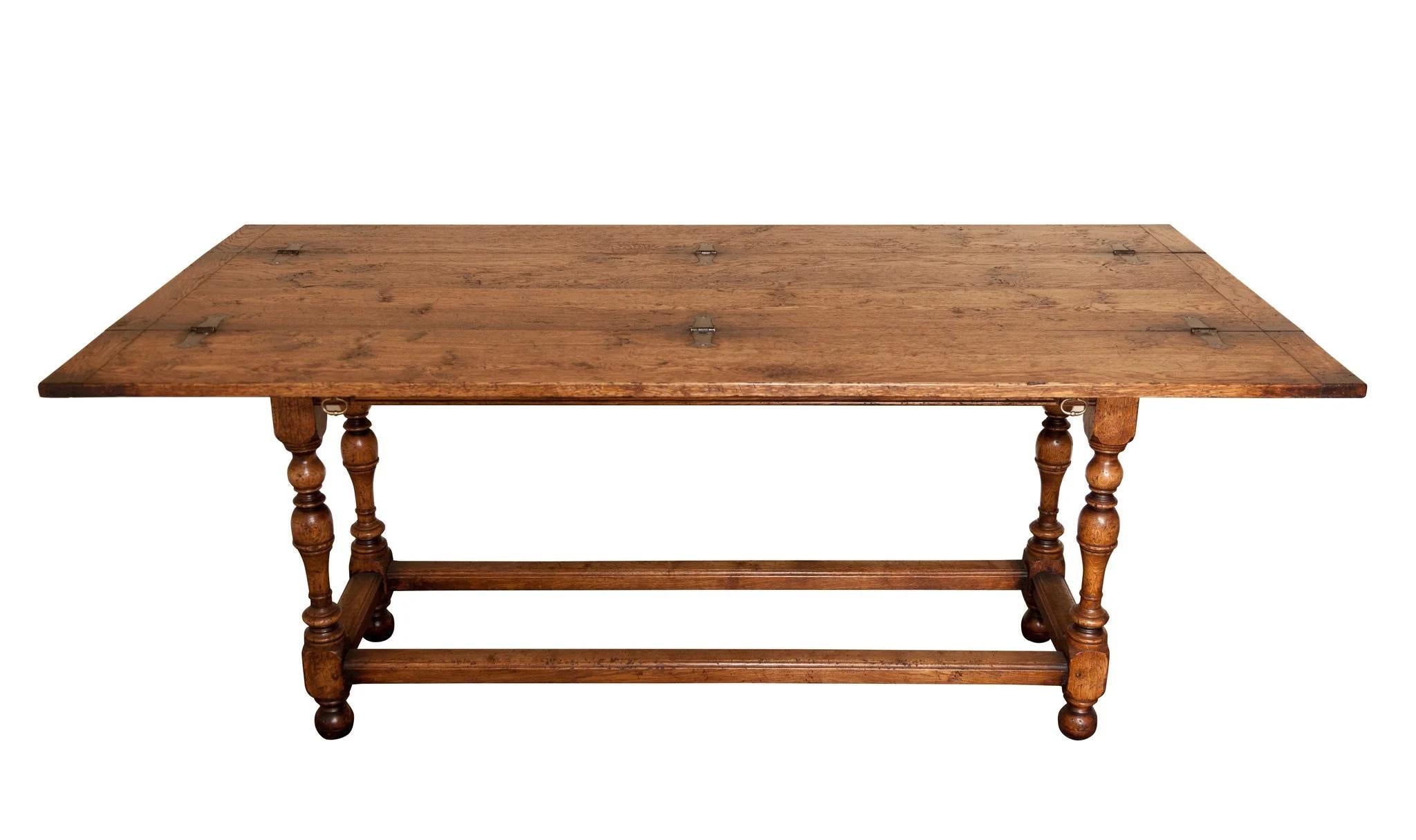 https://a.1stdibscdn.com/folding-dining-table-in-oak-bespoke-for-sale-picture-2/f_90952/f_372450521700918566912/Bespoke_oak_folding_hunt_console_table_open_master.jpg