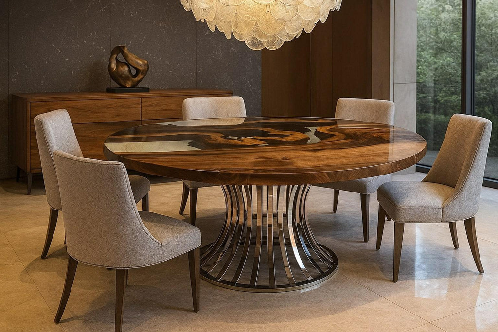 https://a.1stdibscdn.com/efil-round-dining-table-premium-olive-wood-chrome-for-sale-picture-4/f_96082/f_385525721764221243697/EFIL_ROUND_DT_NEW_JPG_3__master.jpg