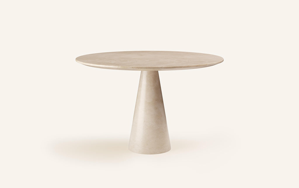 https://a.1stdibscdn.com/formla-cono-round-dining-table-60l-x-60w-x-30h-crema-marfil-marble-for-sale-picture-2/f_98022/f_396669621715387973051/FORM_CONO_ROUND_DINING_TABLE_48_CREMA_MARFIL_1_master.jpg