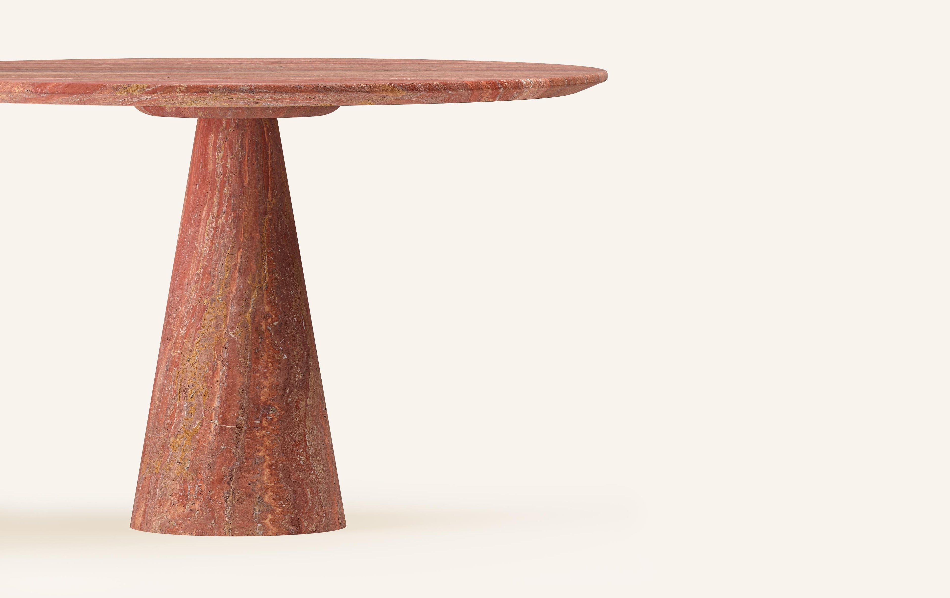 https://a.1stdibscdn.com/formla-cono-round-dining-table-60l-x-60w-x-30h-travertino-rosso-vc-for-sale-picture-3/f_98022/f_396669421715387871166/FORM_CONO_ROUND_DINING_TABLE_48_TRAVERTINO_ROSSO_2_master.jpg