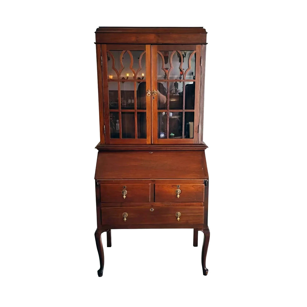 Modern Classic Solid Wood China Cabinet Sideboard Storage Unit