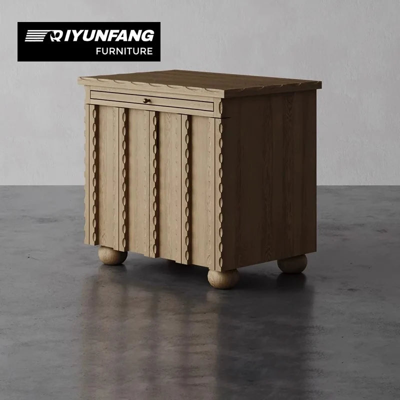 Solid Wood Storage Cabinet Modern Luxury Design Adjustable 6 Lockers