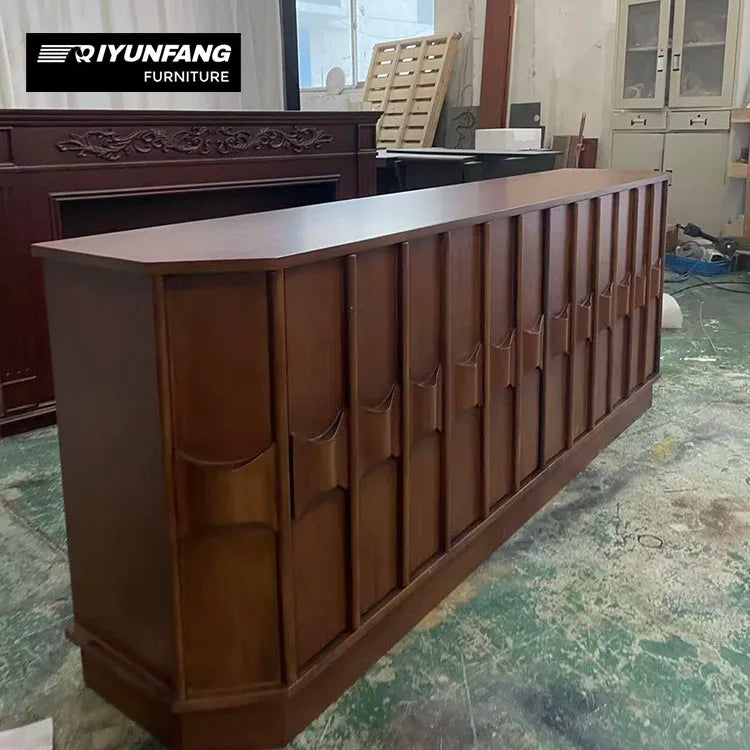 Modern Solid Wood Buffet Cabinet French Countryside Storage