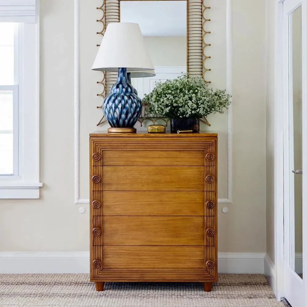 Modern Solid Wood Storage Cabinet Sideboard With Drawers