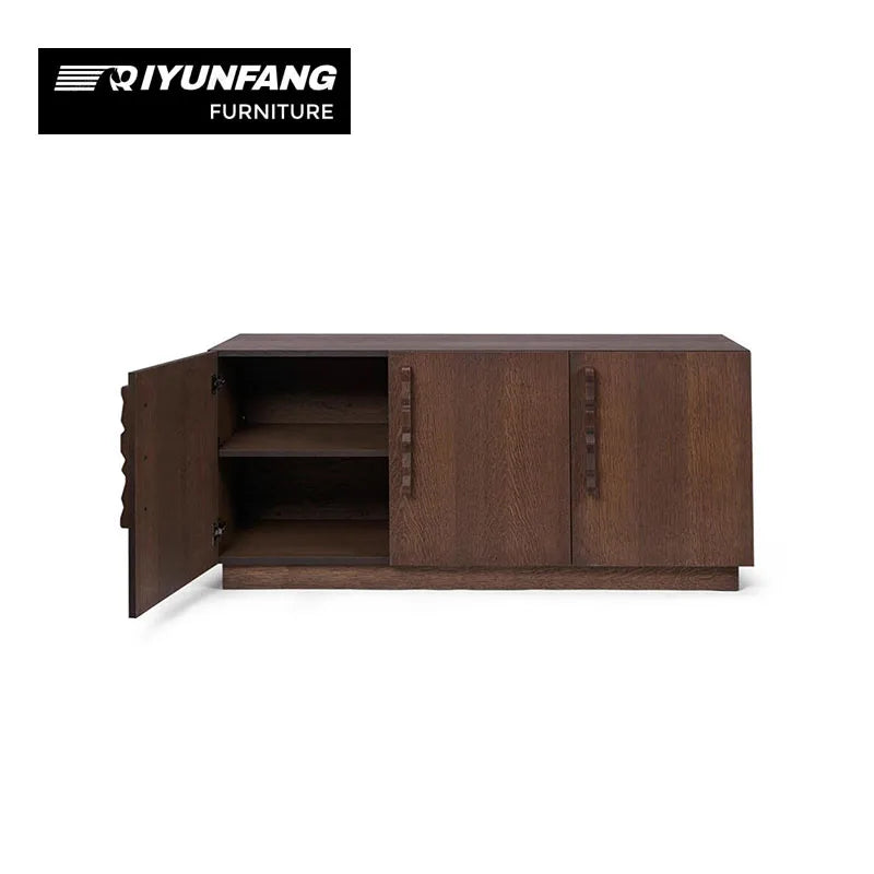 American Style Solid Wood Dining Cabinet 3 Door