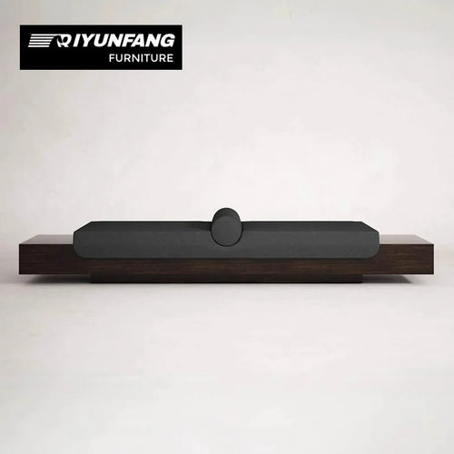 A-FD51 Minimalist Solid Wood Long Bench Shoe Rack 160–260 cm