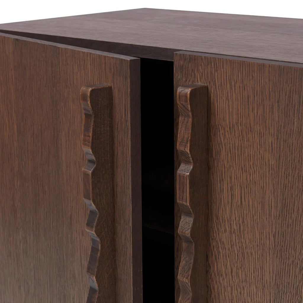 American Style Solid Wood Dining Cabinet 3 Door