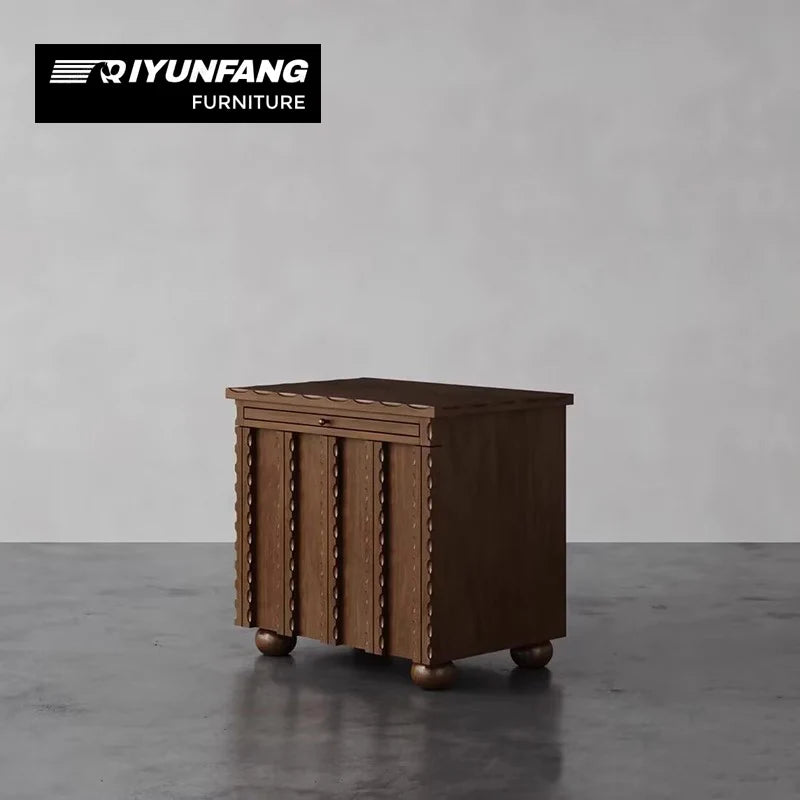 Solid Wood Storage Cabinet Modern Luxury Design Adjustable 6 Lockers