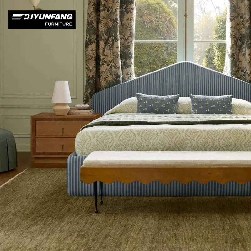 QYF-05 Six Drawer Solid Wood Sideboard Cabinet 165cm