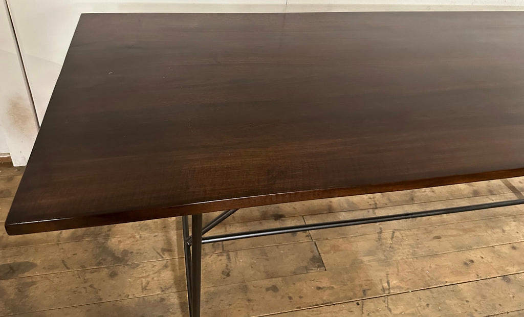 https://a.1stdibscdn.com/rectangular-walnut-plank-top-metal-base-dining-table-for-sale-picture-5/f_8334/f_332774021678757238528/IMG_0377_master.jpg