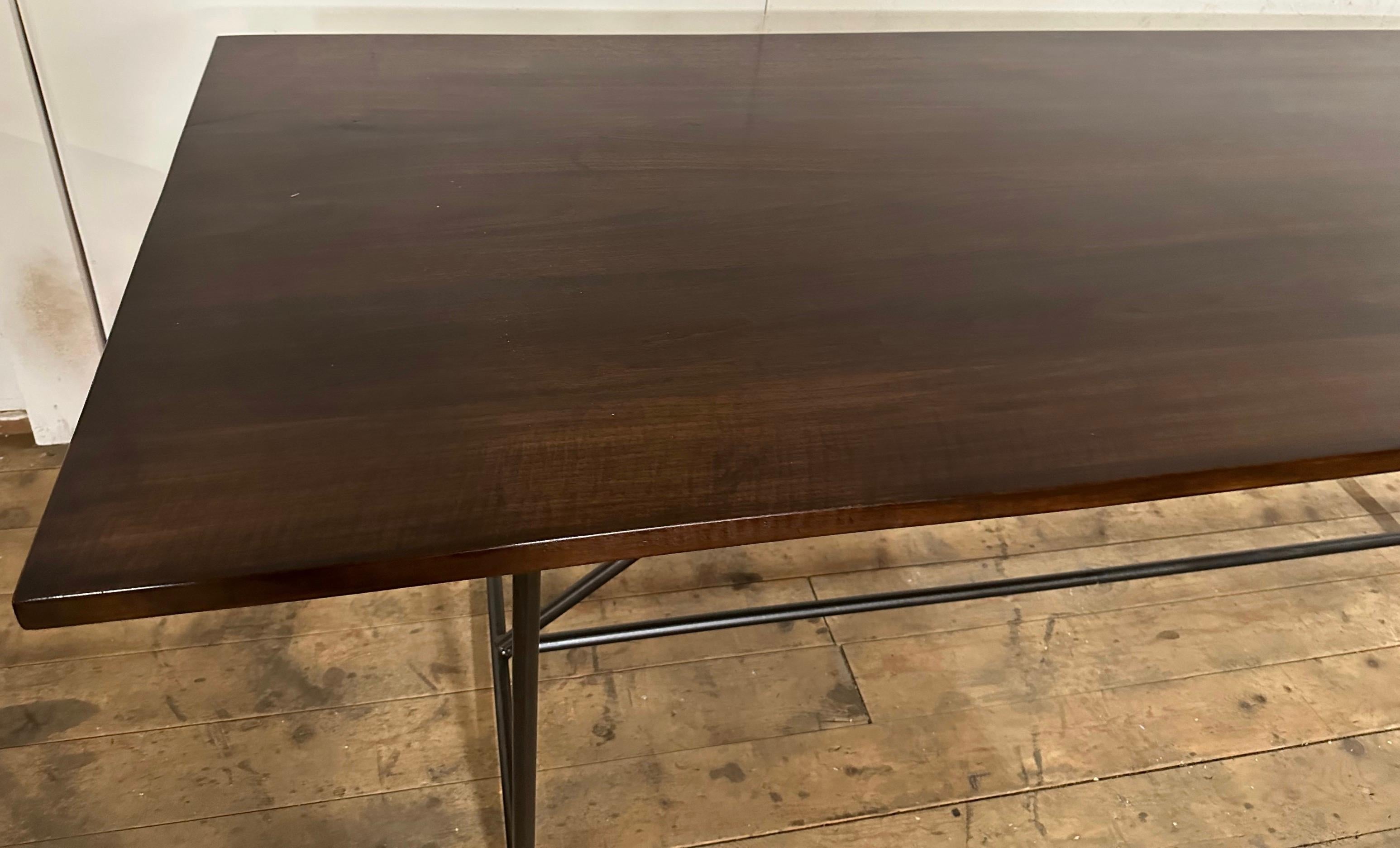 https://a.1stdibscdn.com/rectangular-walnut-plank-top-metal-base-dining-table-for-sale-picture-5/f_8334/f_332774021678757238528/IMG_0377_master.jpg