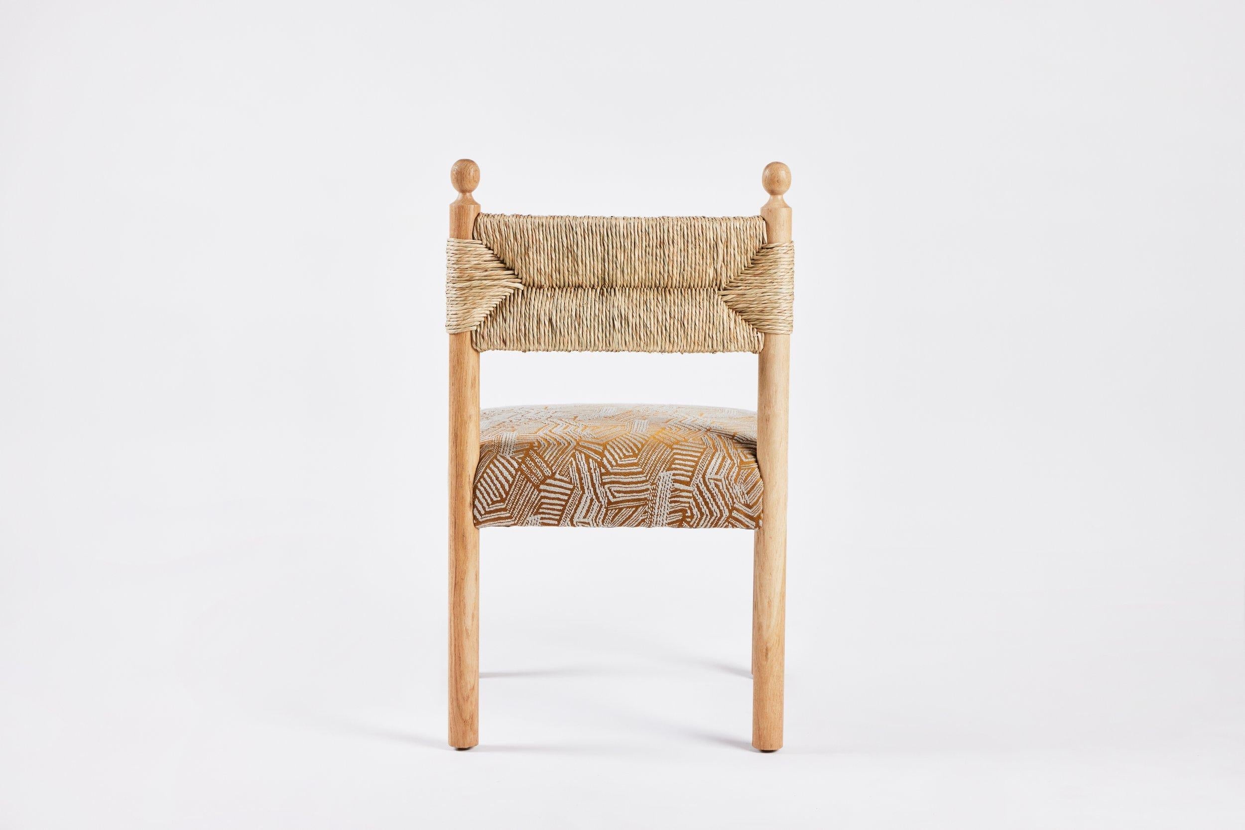 https://a.1stdibscdn.com/rustic-modern-dining-side-chair-with-turned-finials-upholstered-seat-rush-back-for-sale-picture-4/f_50711/f_373987421701713342555/Martin_and_Brockett_June_2nd_2023_065_master.jpg