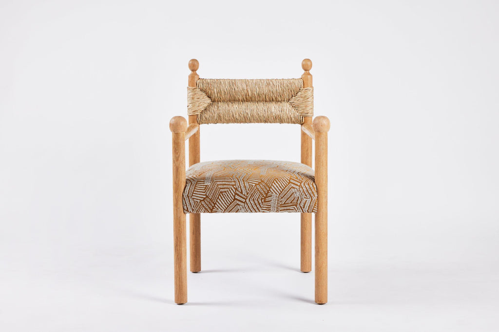 https://a.1stdibscdn.com/rustic-modern-dining-arm-chair-with-turned-finials-upholstered-seat-rush-back-for-sale-picture-2/f_50711/f_373984721701712067343/Martin_and_Brockett_June_2nd_2023_069_master.jpg