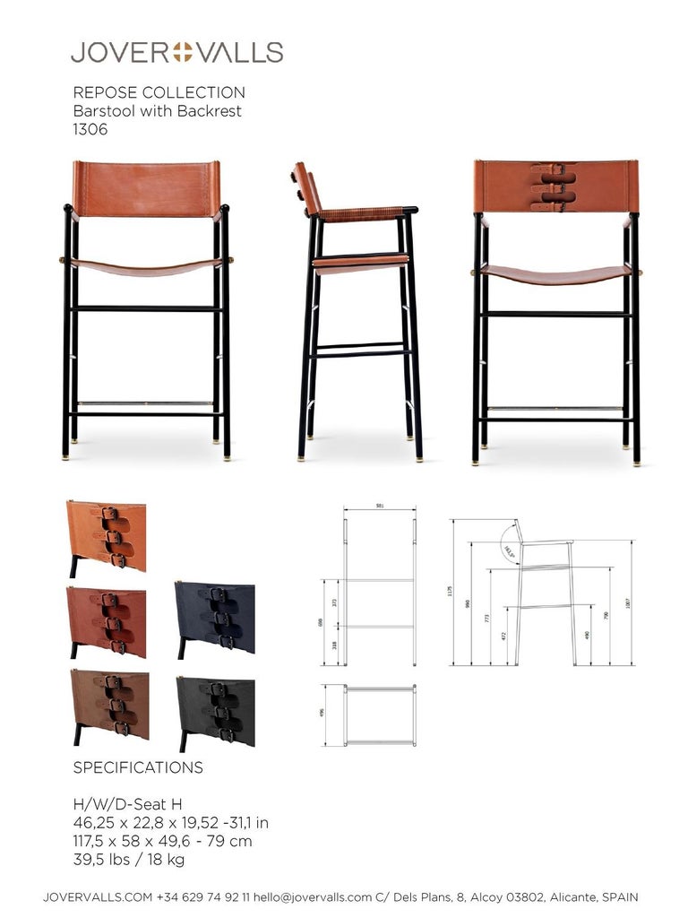 https://a.1stdibscdn.com/set-of-6-repose-barstool-w-backrest-natural-tan-saddle-black-rubbered-metal-for-sale-picture-14/f_40561/f_303567721662728657745/Tearsheet_Jovervalls_repose_barstoolwithbackrest_page_0001_master.jpg?width=768