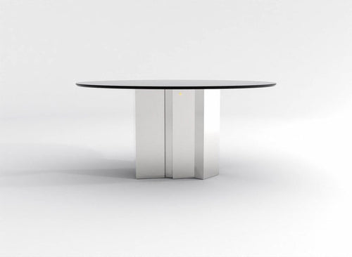 https://a.1stdibscdn.com/contemporary-round-dining-table-in-black-glass-and-high-polished-stainless-steel-for-sale-picture-2/f_48321/f_315445221669914153612/barh_not_so_blue_table_01_High_Gloss_Steel_x_Black_Glass_1_master.jpg?width=768