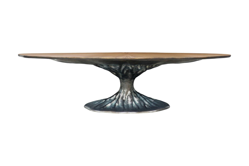 https://a.1stdibscdn.com/biophilic-dining-table-with-walnut-root-wood-top-for-sale-picture-9/f_27693/f_377792121704752906785/dining_table_exclusive_luxurious_sculptural_trunk_bronze_sunburst_walnut_oval_master.jpg