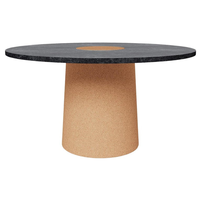 https://a.1stdibscdn.com/contemporary-sintra-dining-table-with-black-marble-and-natural-cork-for-sale/f_36781/f_117761111669819254335/f_11776111_1669819254766_bg_processed.jpg?width=768