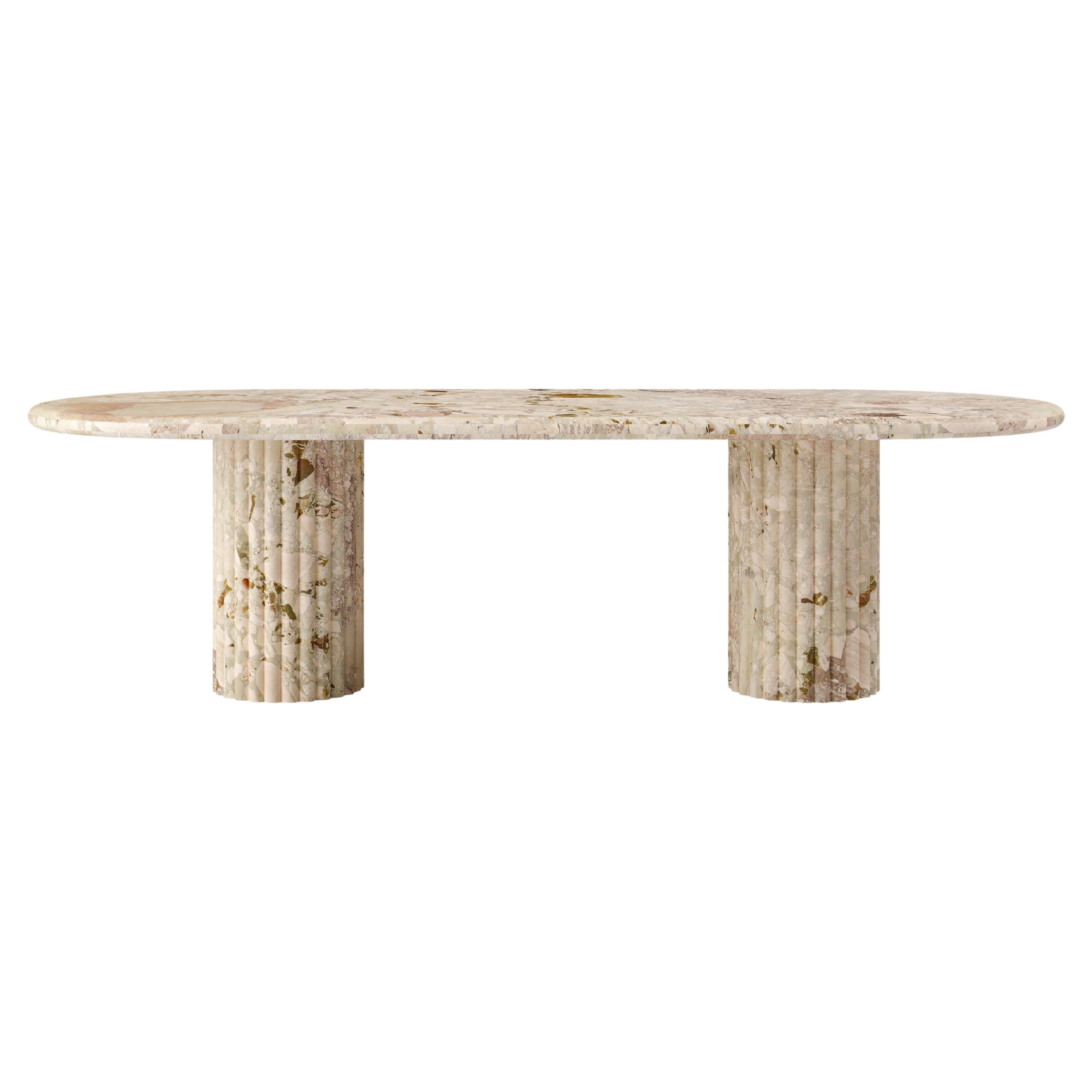 https://a.1stdibscdn.com/formla-fluta-oval-dining-table-108l-x-48w-x-30h-breccia-rosa-marble-for-sale/f_98022/f_398232821716330734662/f_39823282_1716330735829_bg_processed.jpg