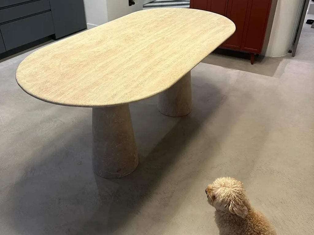 https://a.1stdibscdn.com/made-to-order-travertine-dining-table-with-conic-legs-by-tinella-wood-for-sale-picture-4/f_91932/f_430819821736420284792/travertine_dining_table_conic_leg_2_master.jpg