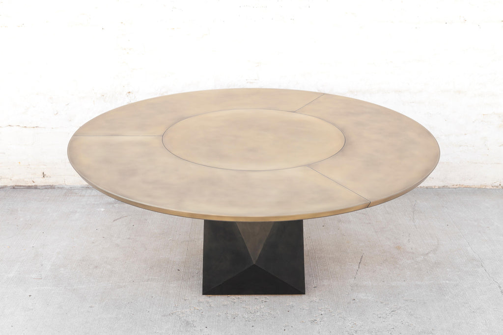 https://a.1stdibscdn.com/prism-dining-table-customizable-metal-and-resin-for-sale-picture-3/f_22133/f_132763021547138123619/wud_furniture_bronze_crazy_susan_steel_polygonal_base_0005_master.jpg