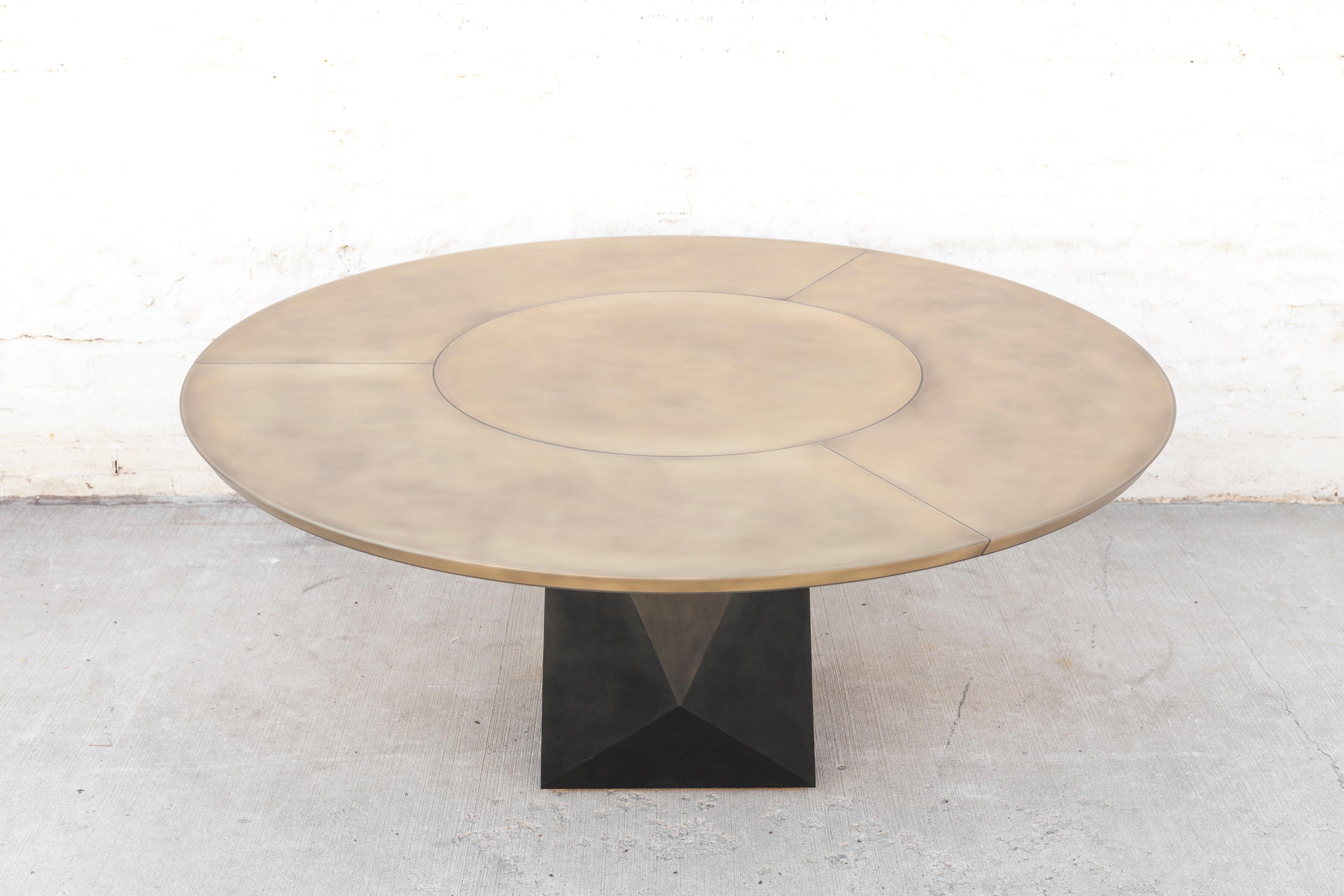 https://a.1stdibscdn.com/prism-dining-table-customizable-metal-and-resin-for-sale-picture-3/f_22133/f_132763021547138123619/wud_furniture_bronze_crazy_susan_steel_polygonal_base_0005_master.jpg